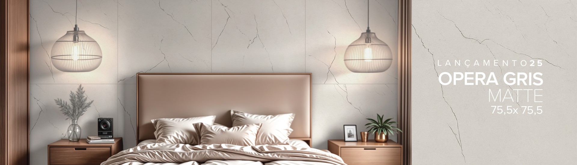 banner home  OPERA GRIS MATTE